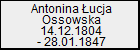 Antonina ucja Ossowska