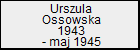 Urszula Ossowska