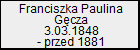 Franciszka Paulina Gcza