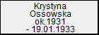 Krystyna Ossowska