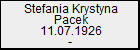 Stefania Krystyna Pacek