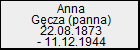 Anna Gcza (panna)