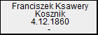 Franciszek Ksawery Kosznik