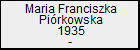Maria Franciszka Pirkowska