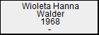 Wioleta Hanna Walder