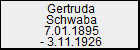 Gertruda Schwaba