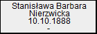 Stanisawa Barbara Nierzwicka