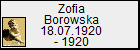 Zofia Borowska
