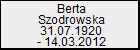 Berta Szodrowska