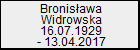 Bronisawa Widrowska