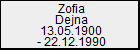 Zofia Dejna