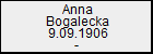 Anna Bogalecka