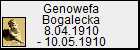 Genowefa Bogalecka