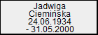 Jadwiga Ciemiska