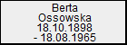 Berta Ossowska