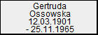 Gertruda Ossowska