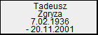 Tadeusz Zgryza