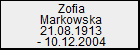 Zofia Markowska