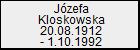 Jzefa Kloskowska