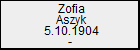 Zofia Aszyk