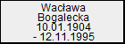 Wacawa Bogalecka