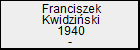 Franciszek Kwidziski