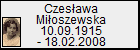 Czesawa Mioszewska