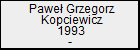 Pawe Grzegorz Kopciewicz