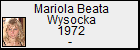 Mariola Beata Wysocka