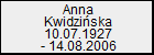 Anna Kwidziska