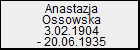 Anastazja Ossowska