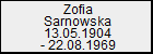 Zofia Sarnowska