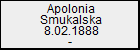 Apolonia Smukalska