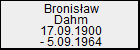 Bronisaw Dahm