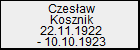 Czesaw Kosznik