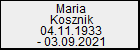Maria Kosznik