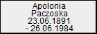 Apolonia Paczoska