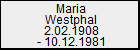 Maria Westphal