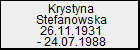 Krystyna Stefanowska