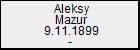 Aleksy Mazur