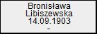 Bronisawa Libiszewska