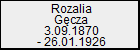 Rozalia Gcza