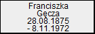 Franciszka Gcza