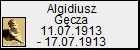 Algidiusz Gcza