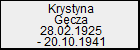 Krystyna Gcza