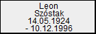 Leon Szstak