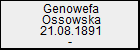 Genowefa Ossowska