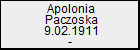 Apolonia Paczoska