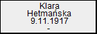 Klara Hetmaska