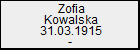 Zofia Kowalska